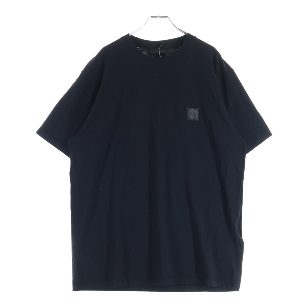 GHOST COTTON TEE ロゴ パッチ ゴースト コットン 半袖 カットソー Tシャツ ブラック K1S152100008S0F11 Aランク