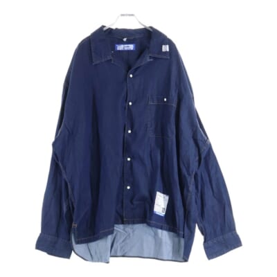 Tencel Denim Shirt テンセル デニム 長袖 シャツ インディゴ I10SH011‐0 Sランク