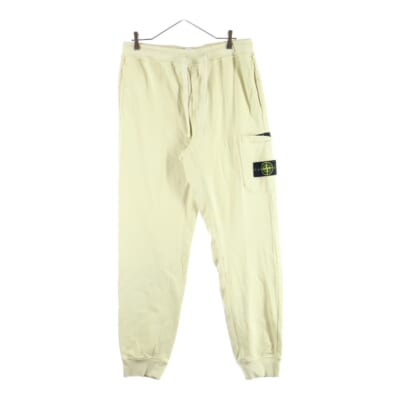 コットンスウェット コンパスパッチ カーゴジョギングパンツ ライトイエロー 801564451 Bランク