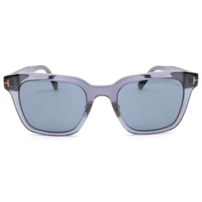 ウェリントンシェイプ ビッグスクエアシルエット サングラス メガネ 眼鏡 ネイビー TF1163K Aランク