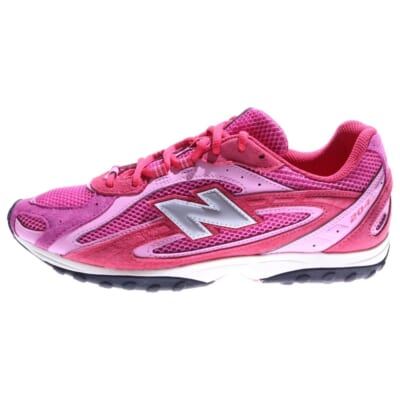 × KITH U204LKTH キス メッシュ ローカットスニーカー ピンク US8.5/26.5cm Sランク