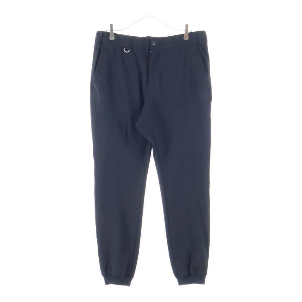 23AW MONALUCE SLIM FIT RIBBED PANTS モナルーチェ スリム フィット リブド イージースウェットジョガーパンツ ブラック SOPH-232033 Bランク