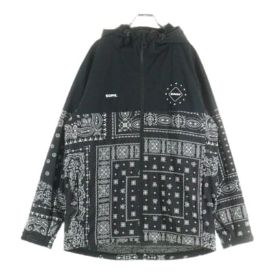 22AW BANDANA TRAINING JACKET バンダナ トレーニング ナイロンジャケット FCRB-222115 Bランク