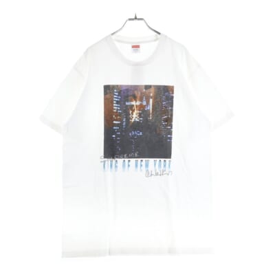 19SS King of New York Tee キング オブ ニューヨークシティ クルーネック カッソー 半袖Tシャツ ホワイト Aランク