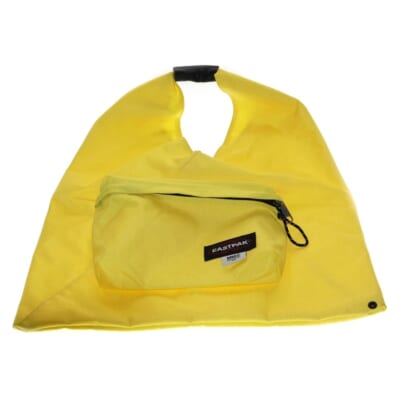22SS ×EAST PAK イーストパック ロゴデザイン ジャパニーズ トートバッグ イエロー SB6WC0002P4660T1003 Bランク