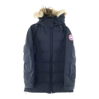BELLEVILLE PARKA ベルビルパーカ ファーフーデッド ダウンジャケット コート ブラック 2301JL Bランク