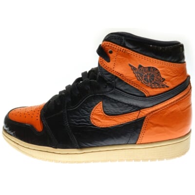 AIR JORDAN 1 RETRO HIGH OG SHATTERED BACKBOARD 3.0 エアジョーダン1 レトロ OG シャッタードバックボード3.0 ハイカットスニーカー US9.5/27.5cm 555088-028 Bランク