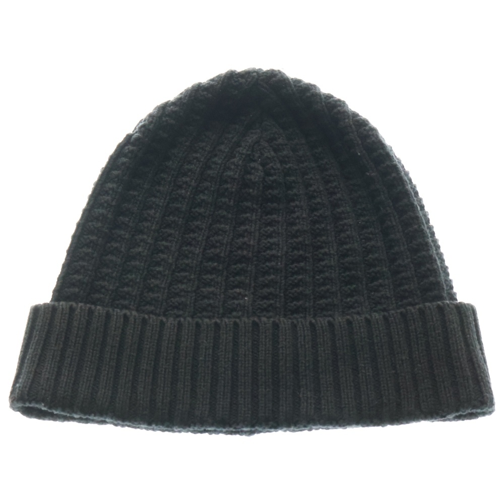 13AW 4ステッチ ケーブルニット帽 帽子 ブラック S50TC0004 Bランク