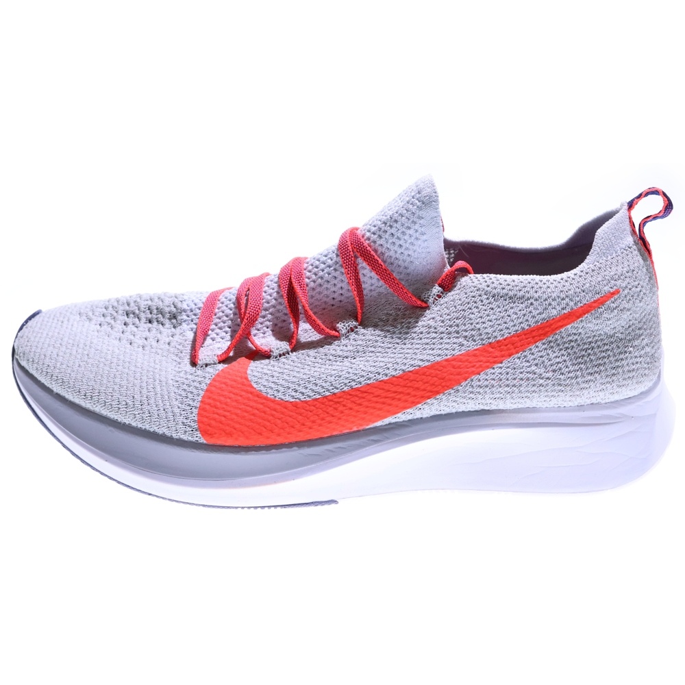 ZOOM FLY FLYKNIT PURE PLATINUM ズーム フライニット ピュアプラチナム ローカットスニーカー グレー US8/26cm AR4561-044 Bランク