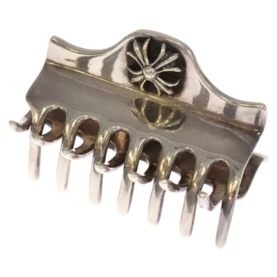 CHプラス ヘアクリップ バレッタ シルバー Bランク