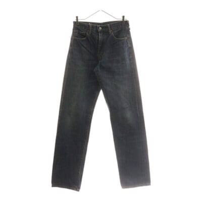 502-XX 紙パッチ 両面BIG E ボタン裏J22 ストレートデニムパンツ ジーンズ インディゴ Bランク