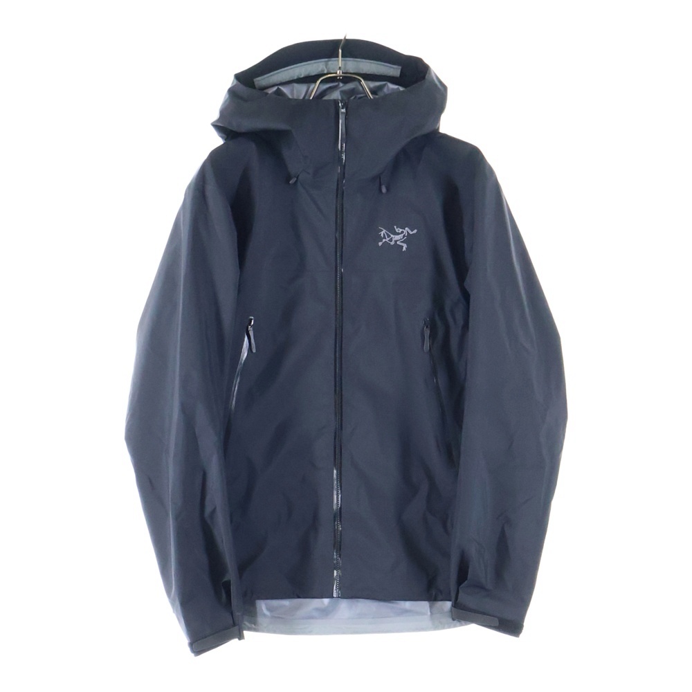 Beta SL Jacket GORE-TEX ベータ ゴアテックス ロゴエンブロイダリー ナイロン フーデッドジャケット ブラック X000009684 Aランク