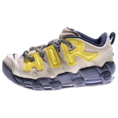 ×AMBUSH AIR MORE UPTEMPO LOW VIVID SULFUR AND LIMESTONE アンブッシュ エアモア アップテンポ ローカットスニーカー US8/26cm FB1299-200 Bランク