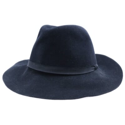 SAMPLE サンプル ウール 中折れハット ブラック FU-H07 136-1-02 Bランク