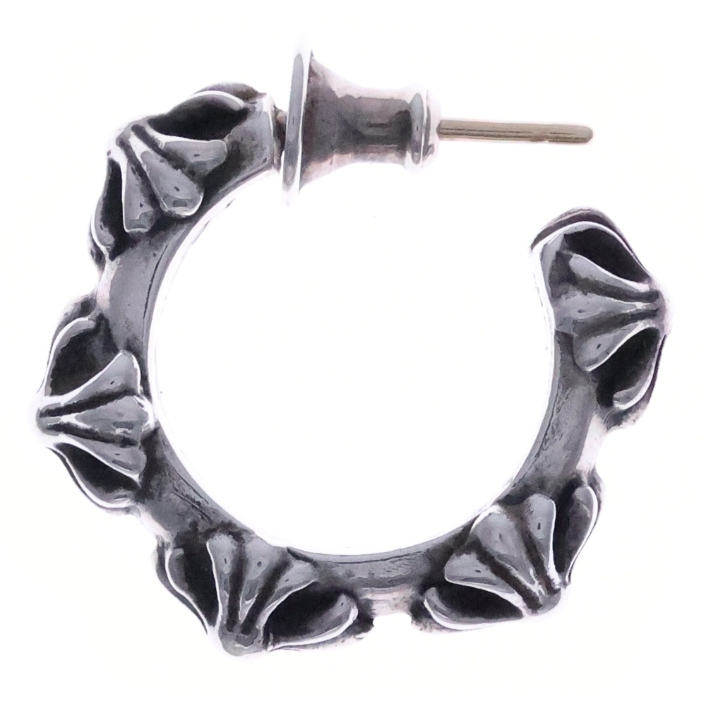 HOOP CROSS クロスバンド フープピアス シルバー BCA100 Bランク