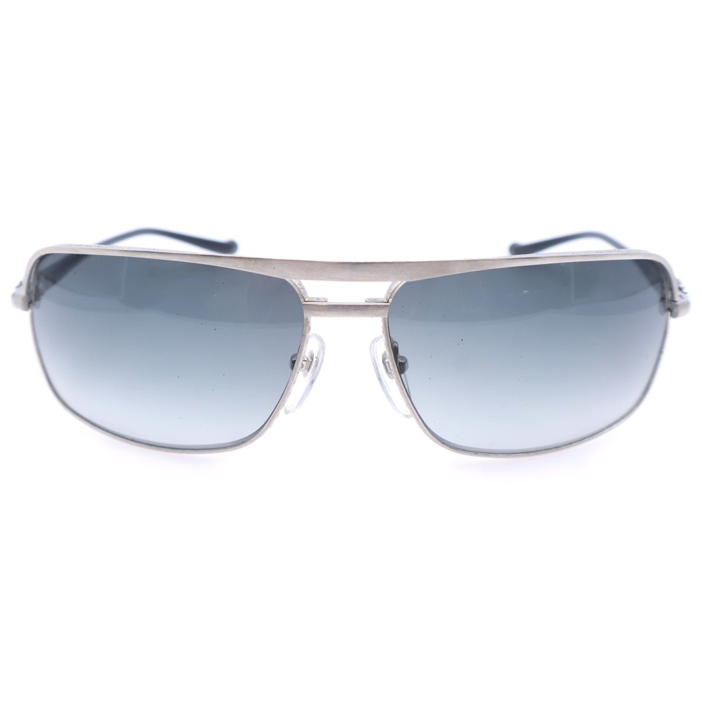 BAIT ダガーテンプル ティアドロップサングラス カラーレンズメガネ シルバー/ブラック Bランク