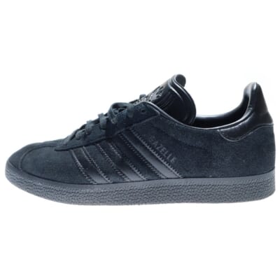 GAZELLE CBLACK ガゼル シーブラック スエード ローカットスニーカー ブラック US8.5/26.5cm CQ2809 Aランク