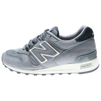 M1300DG USA製 スエード ローカットスニーカー グレー US8.5/26.5cm Aランク