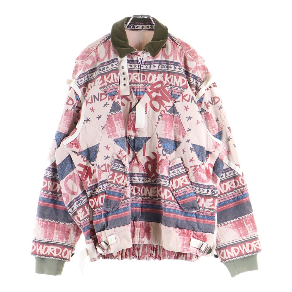 サカイ 23SS ERIC HAZE DENIM BLOUSON エリック ヘインズ マルチ