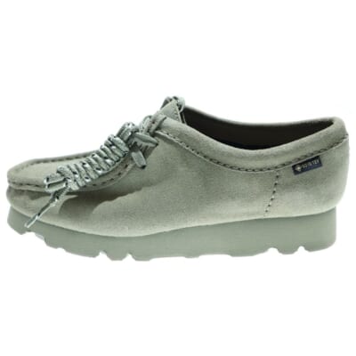 Wallabee GORE-TEX ワラビー ゴアテックス レザーモカシンブーツ レディース ローカットシューズ カーキ 26177865 Sランク