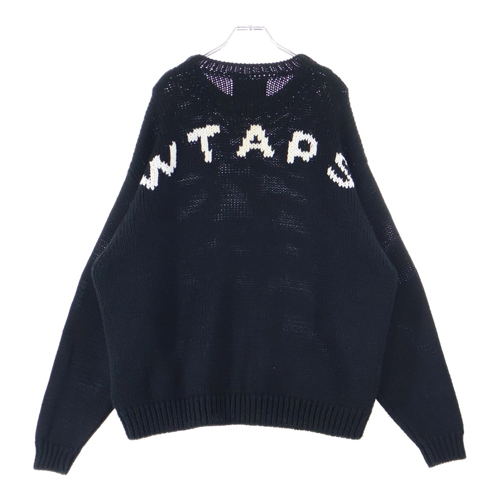 wtaps ダブルタップス CREW NECK SWEATER /T-ROCK ダブルタップス 23AW CREW NECK 01 SWEATER POLY. T-ROCK バックロゴ