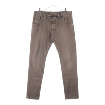 ドローストリング ジョグジーンズ デニムパンツ ブラウン Bランク