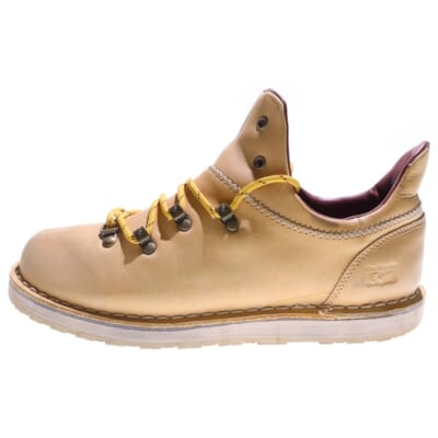 MONTE POKHARA モンテポカラ レザー ローカットスニーカー レザー US8/26cm TH1E3L Bランク