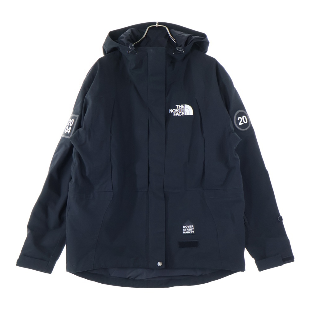 24AW ×DOVER STREET MARKET ドーバー ストリート マーケット マウントパーカー ジップアップナイロンジャケット ブラック NF0A8C72 Aランク