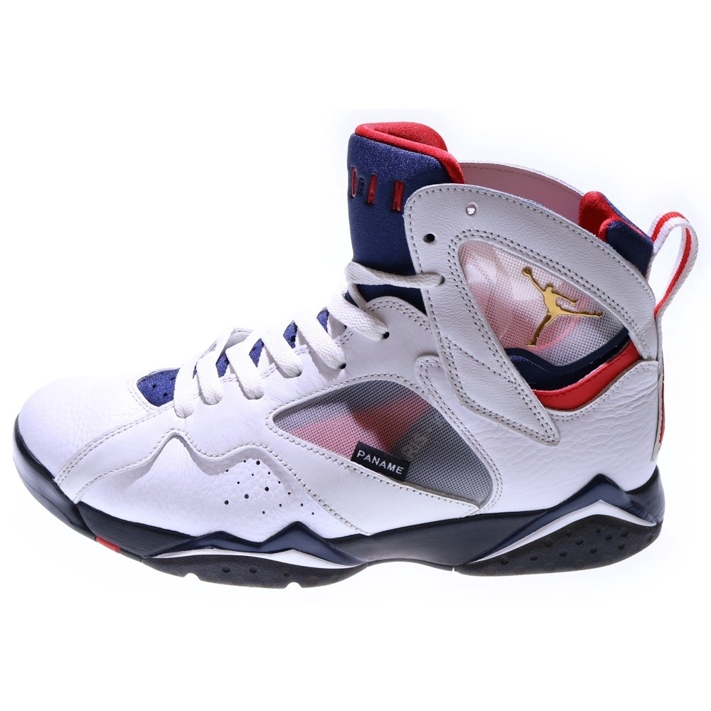 ×PSG AIR JORDAN 7 RETRO パリサンジェルマン エアジョーダン7 レトロ ハイカットスニーカー ホワイト US10/28cm CZ0789-105 Bランク