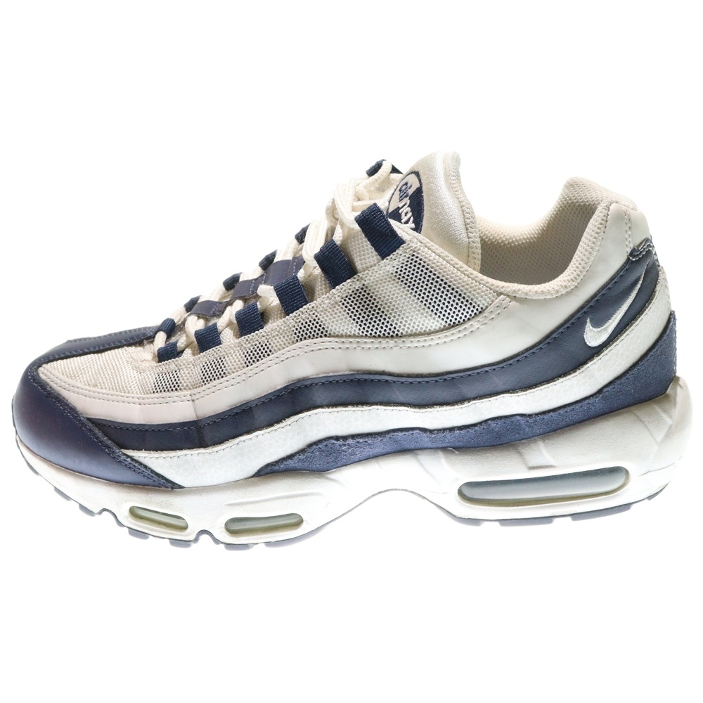 AIR MAX 95 ESSENTIAL エアマックス95 エッセンシャル ローカットスニーカー ホワイト/ネイビー US10/28cm CI3705-400 Bランク