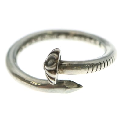 NAIL CRSBALL ネイル クロスボール リング シルバー BCA349 Bランク