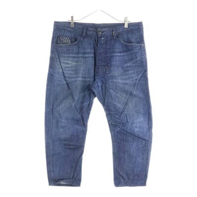 NARROT ナロー スタッズ デニムパンツ インディゴ Bランク