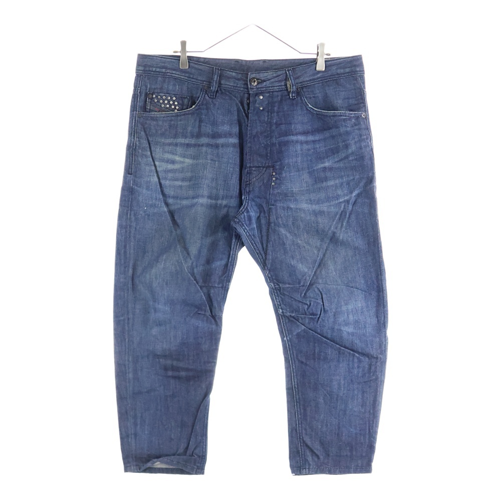 NARROT ナロー スタッズ デニムパンツ インディゴ Bランク