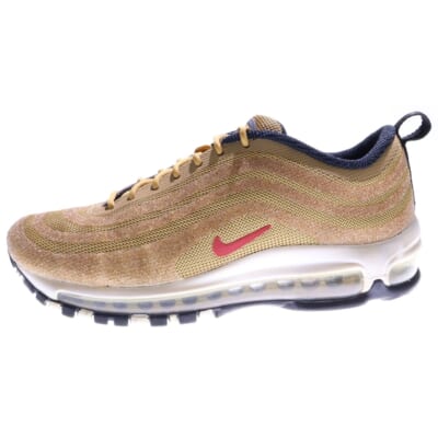 WMNS AIR MAX 97 LX SWAROVSKI ウィメンズ エアマックス97 スワロフスキー ローカットスニーカー ゴールド US9/26cm 927508-700 Bランク