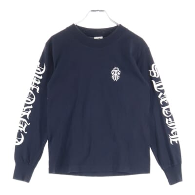 OLD VINE DGR L/S オールド ヴァインダガー プリント ロングスリーブカットソー 長袖Tシャツ ブラック レディース Bランク