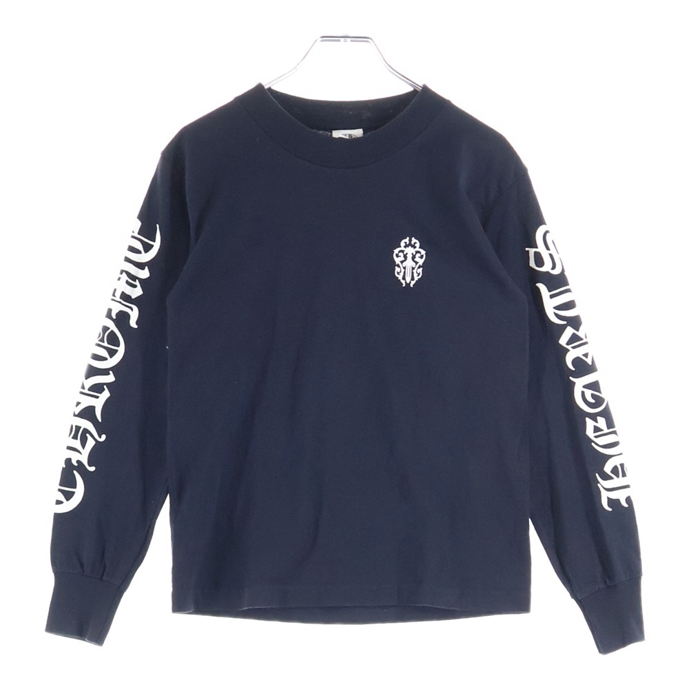 OLD VINE DGR L/S オールド ヴァインダガー プリント ロングスリーブカットソー 長袖Tシャツ ブラック レディース Bランク