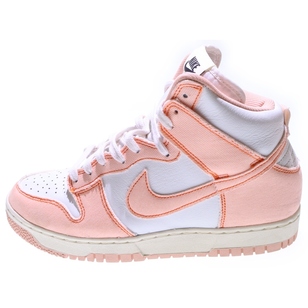WMNS DUNK HIGH 1985 ARCTIC ORANGE ウィメンズ ダンク ハイ 1985 ハイカット スニーカー ピンク US9.5/26.5cm DV1143-800 Bランク