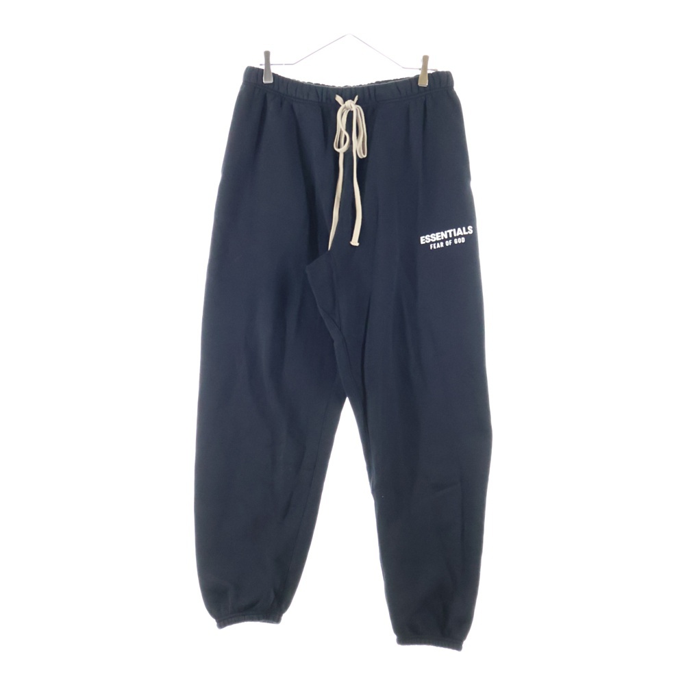 Fleece Sweat Pant ラバーロゴ 裏地フリーススウェットパンツ ブラック Bランク