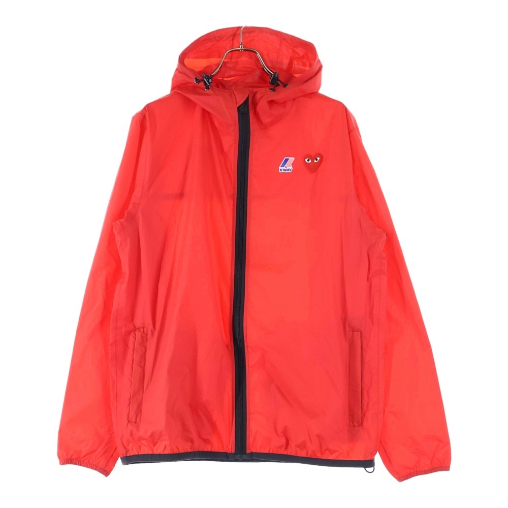 ×K-WAY Nylon Jacket ケーウェイ ナイロンジャケット レッド Bランク