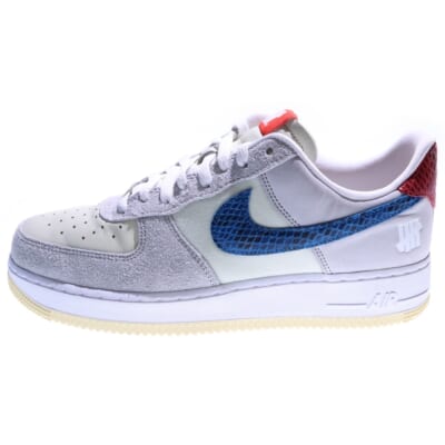 ×UNDEFEATED AIR FORCE1 LOW SP アンディフィーテッド エアフォース1 ローカット スニーカー グレー US10/28cm DM8461-001 Bランク