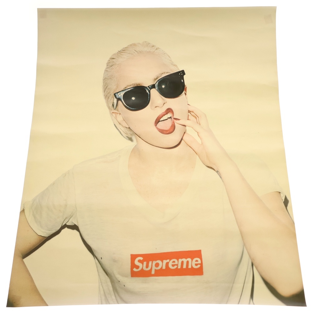 シュプリーム 11SS Lady Gaga Poster レディーガガ フォト ポスター