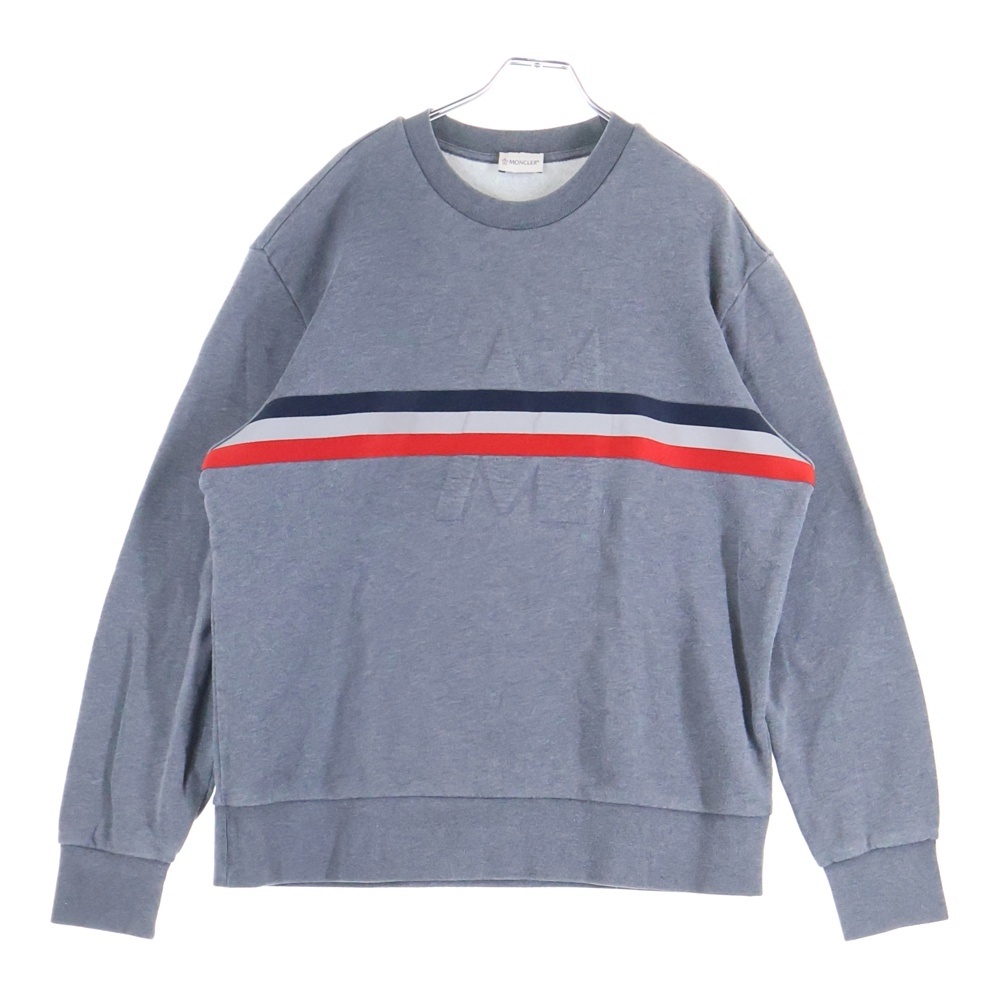 20AW フロントライン クルーネック スウェットトレーナー グレー F20918G74720 Bランク