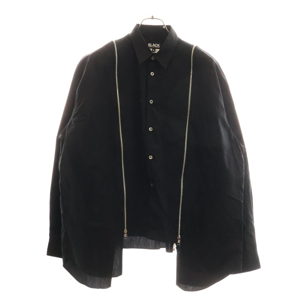 ブラックコムデギャルソン 25SS ジップデザイン ロングスリーブ 長袖