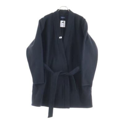 23AW ×Ron Herman CACHALOT FLEECE GOWN ロンハーマン フリースガウンコート ブラック Aランク