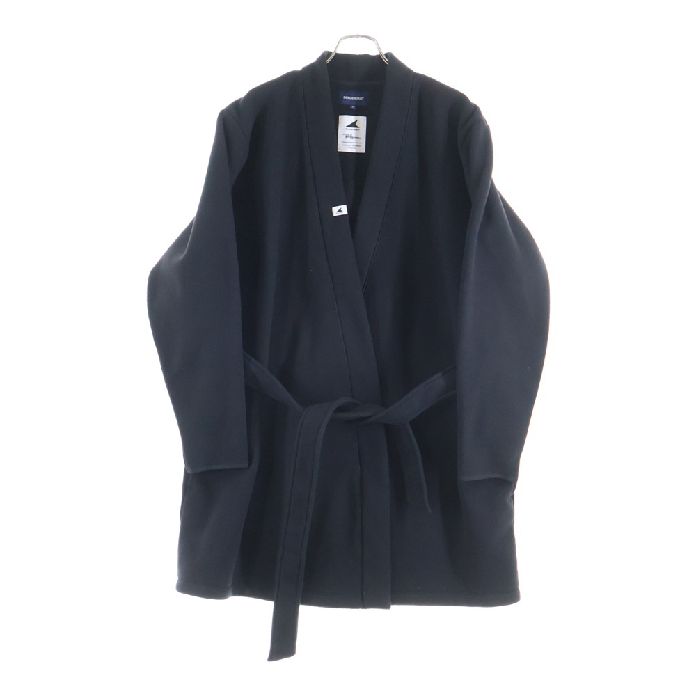 23AW ×Ron Herman CACHALOT FLEECE GOWN ロンハーマン フリースガウンコート ブラック Aランク