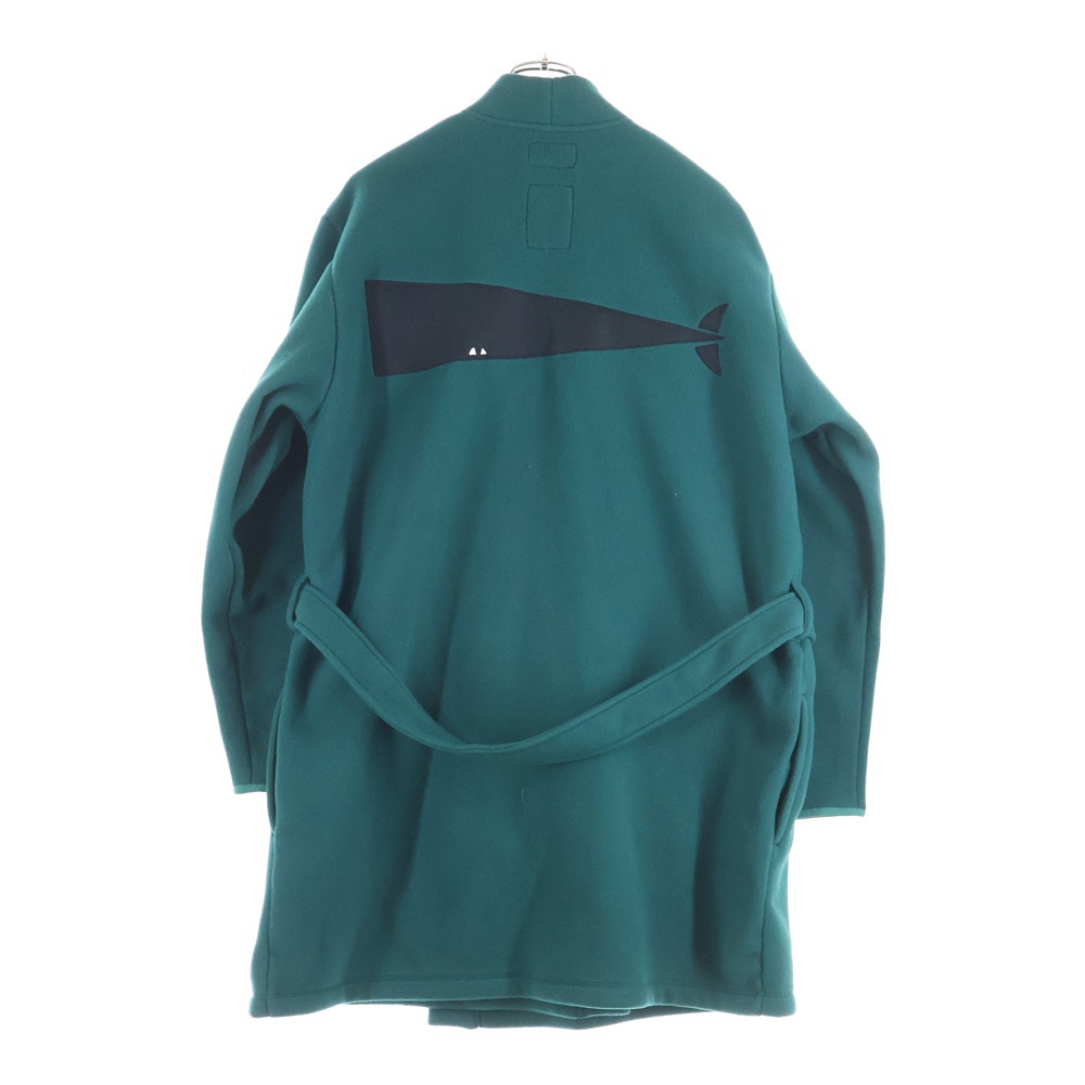 23AW ×Ron Herman CACHALOT FLEECE GOWN ロンハーマン フリースガウンコート グリーン Aランク