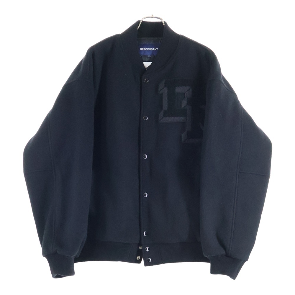 24AW ×Ron Herman 15th Anniversary Varsity Jacket ロンハーマン 15周年記念 バーシティジャケット スタジャン ブルゾン ブラック Aランク