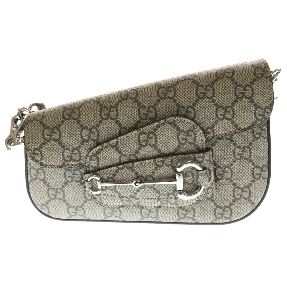 HORSEBIT 1955 ホースビット ミニショルダーバッグ GGスプリームキャンバス ベージュ 774209 Aランク