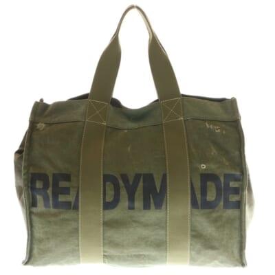 EASY TOTE イージー トート ハンドバッグ カーキ Bランク