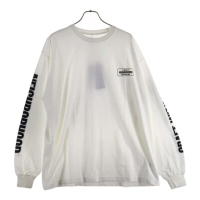 23SS NH.TEE LS-1 ロゴ プリント ロングスリーブ 長袖 Tシャツ ロンT 231PCNH-LT01 Sランク
